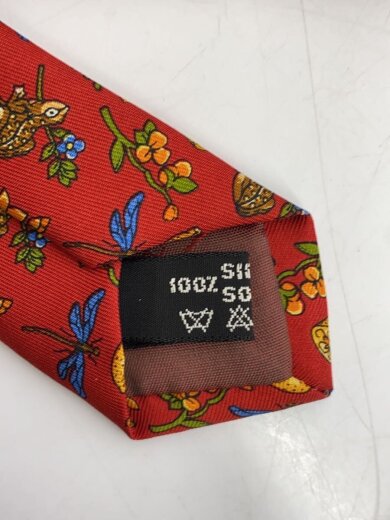 商品画像：ネクタイ/シルク/マルチカラー/花柄/メンズ 4