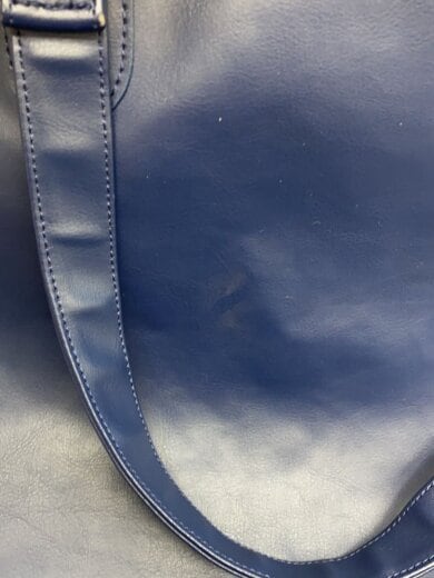 商品画像：トートバッグ/フェイクレザー/NVY/プリント 7