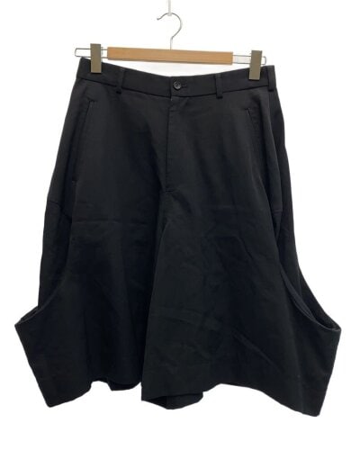 商品画像：ショートパンツ/S/ウール/BLK/無地/GN-P014 1