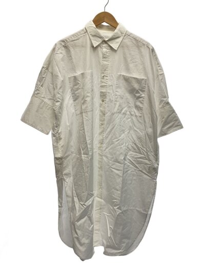 商品画像：シャツワンピース/O/コットン/WHT/S24SS-DR01// 1