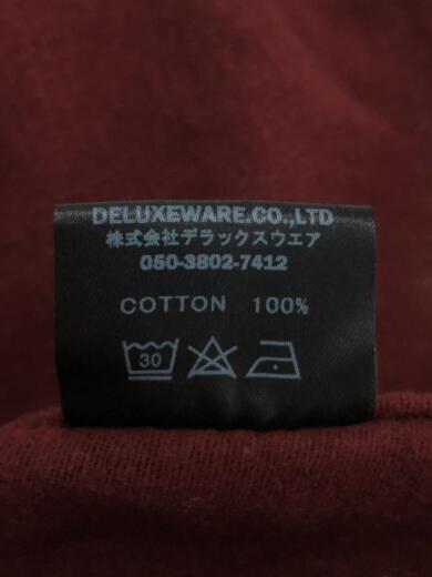 画像：Deluxeware長袖シャツ/L/--/BRD/チェック/76494