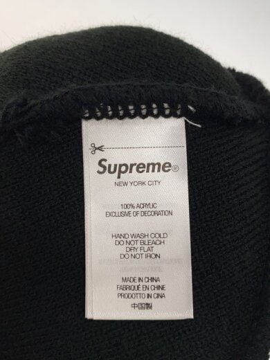 画像：Supremeニットキャップ/ビーニー/24FW/PROFESSIONAL BEANIE/アクリル/BLK/メンズ4