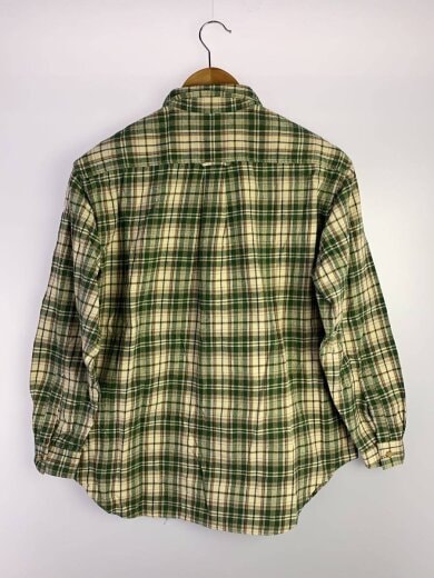 商品画像：長袖シャツ/デザインロゴパッチ/コットン/マルチカラー/チェック/C-DS-168 2