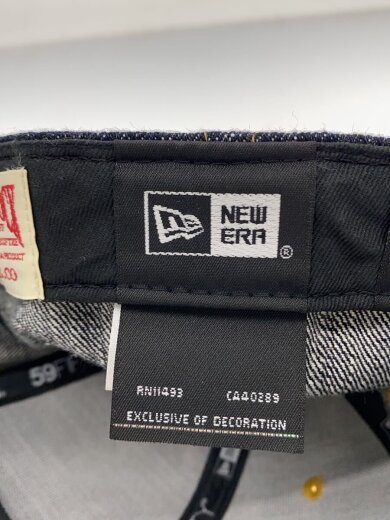 商品画像：デニムキャップ/7 3/8/コットン/IDG/one piece of lock 5