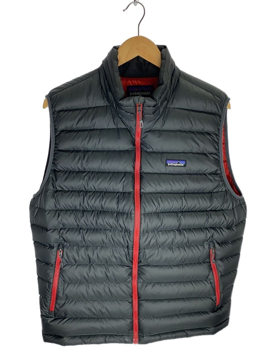 patagonia / ダウンベスト/L/ポリエステル/GRY/84622FA14
