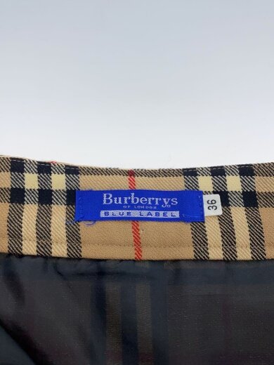 商品画像：スカート/36/ウール/BEG/チェック/FX596-851 4