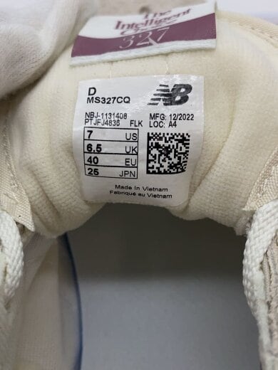 画像：NEW BALANCEローカットスニーカー/25cm/BEG/ms327cq5