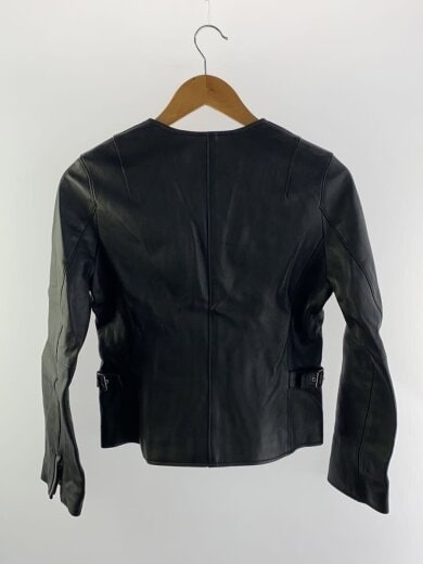 商品画像：レザージャケット・ブルゾン/38/羊革/BLK/669-9213004 2
