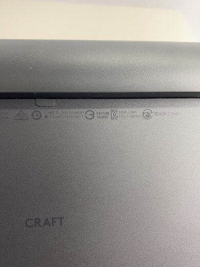 商品画像：CRAFT/ワイヤレスキーボード/unifying無し/Y-R0064 6