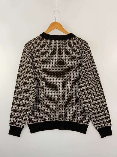 商品画像：ポロシャツ/M/レーヨン/BLK/総柄/24-080-600-5520-1-0 2