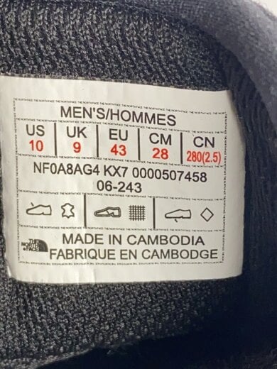 商品画像：ヌプシチャッカ ウォータープルーフ スエード/シューズ/28cm/BLK/NF52484 5