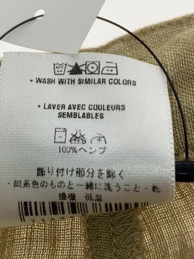 商品画像：ボトム/6/ヘンプ/BEG 5