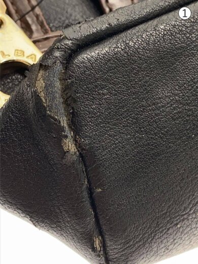 商品画像：ショルダーバッグ/レザー/BLK/033901 7