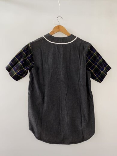商品画像：半袖シャツ/S/14SS/Denim Flannel Baseball Shirt/GRY/ベースボールシャツ// 2