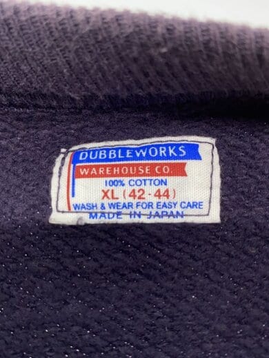 商品画像：スウェット/XL/コットン/NVY/Warehouse/色褪せ有// 3