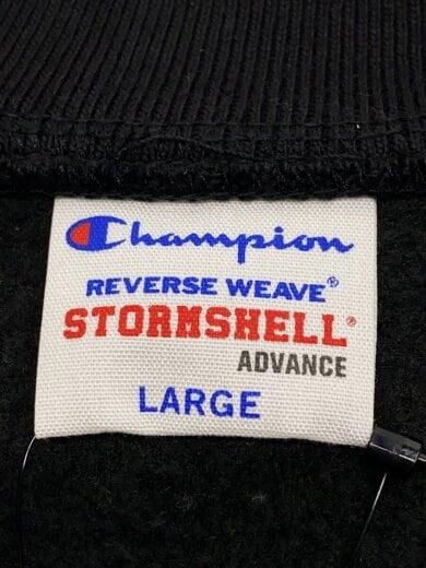 商品画像：ジャケット/L/BLK/C3-U034/スナップスウェットシャツ/REVERSE WEAVE/STORMSHELL// 3
