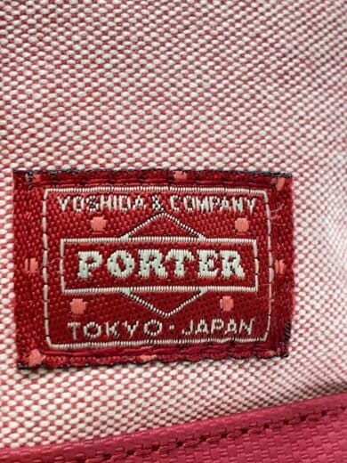商品画像：トートバッグ/BOYFRIEND TOTE CHAMBRAY/キャンバス/RED/ポーチセット// 5