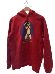 17SS/Vampirella Hooded Sweatshirt/パーカー/L/コットン/RED