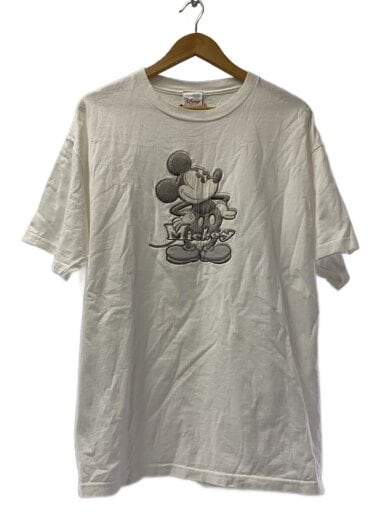 商品画像：Tシャツ/L/コットン/WHT/無地/00s/usa製 1