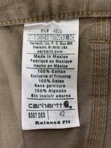 商品画像：ショートパンツ/42/コットン/KHK/無地/b357 des/リップストップ 4