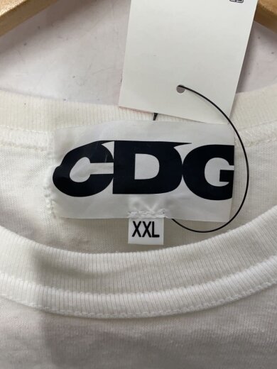 商品画像：Tシャツ/XXL/コットン/WHT/プリント/sz-t028 3