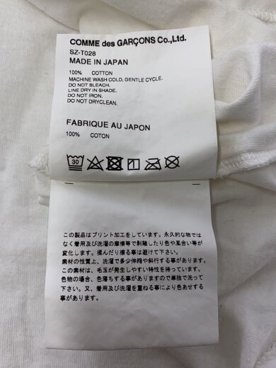 商品画像：Tシャツ/XXL/コットン/WHT/プリント/sz-t028 5