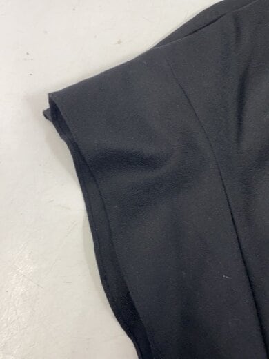 商品画像：半袖ブラウス/36/ウール/BLK/無地/531-240024 5