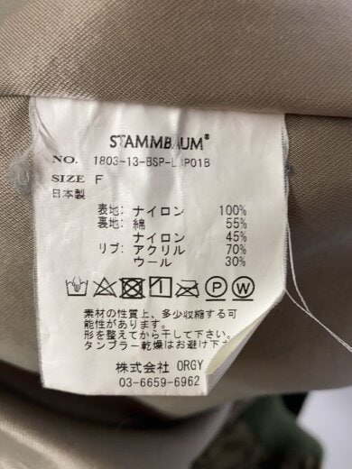 商品画像：フライトジャケット/FREE/ナイロン/KHK/無地/1803-13-bsp-lap01b 4