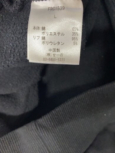 商品画像：スウェット/L/コットン/BLK/総柄/frc1539 4