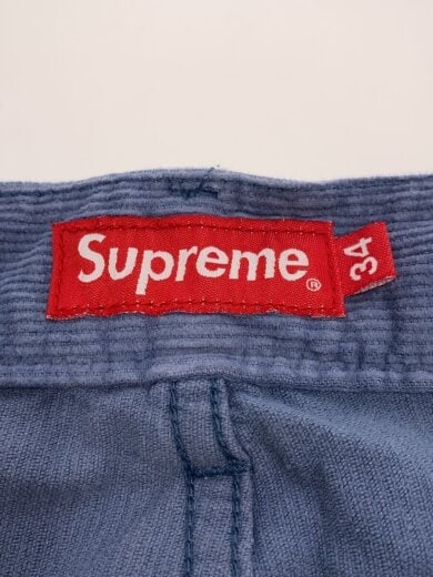 商品画像：ボトム/--/コーデュロイ/BLU/無地/34 4