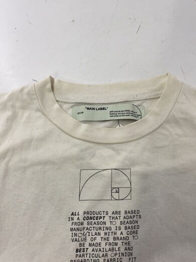 商品画像：/S/コットン/WHT/プリント/omaa038r20185005/全体的に汚れ有/状考慮 3