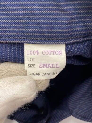 商品画像：カバーオール/S/コットン/NVY/ストライプ/usa製 4