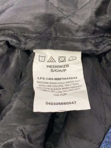 商品画像：長袖シャツ/S/デニム/IDG/無地 5