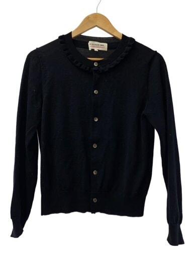 商品画像：AD2016/カーディガン(薄手)/M/ウール/BLK/無地/NQ-N012 1