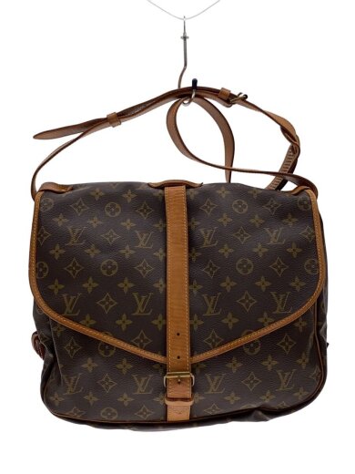 商品画像：1)ソミュール35_モノグラム・キャンバス/--/BRW/モノグラム 1