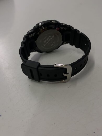 商品画像：ソーラー腕時計_G-SHOCK/デジタル/ラバー/BLK/BLK/SS 4
