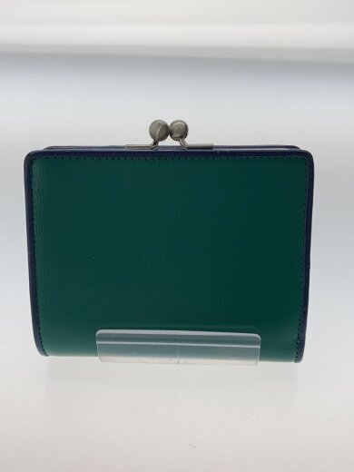 商品画像：2つ折り財布/--/GRN/無地/レディース 2