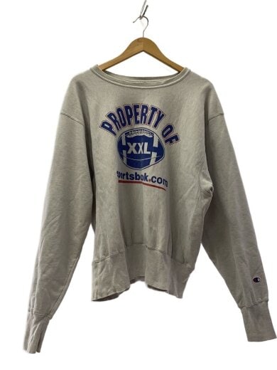 商品画像：スウェット/L/コットン/GRY/プリント/27102-3012 1