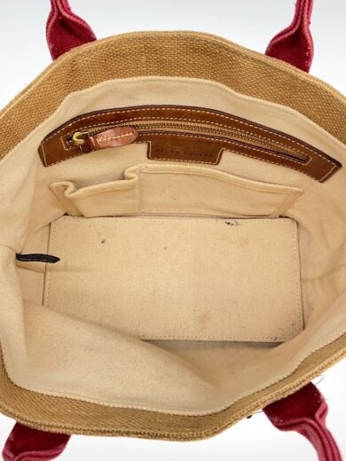 商品画像：トートバッグ/--/BEG/無地/全体的に汚れ有/状態考慮 6