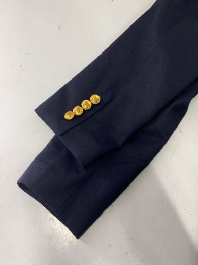 商品画像：金ボタン/テーラードジャケット/--/ウール/NVY/無地 5