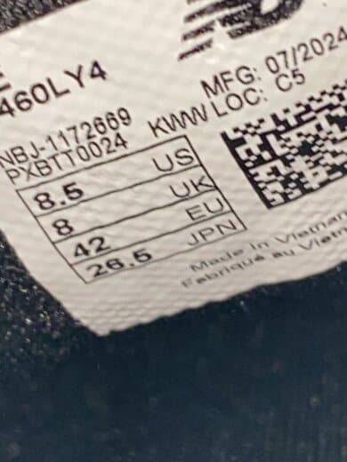 商品画像：M460/グレー/26.5cm/GRY 5