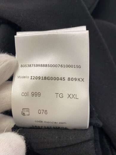 商品画像：スウェット/XXL/コットン/BLK/I20918G00045 5