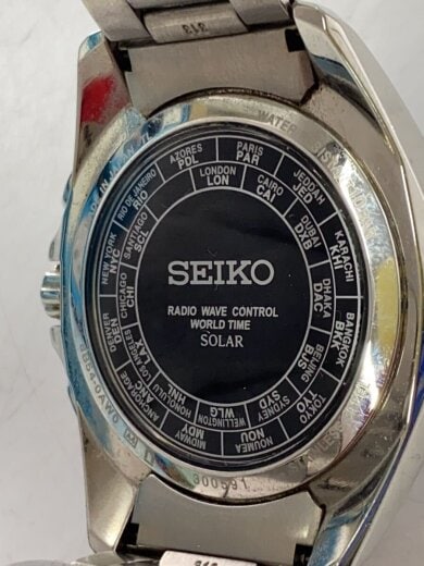 商品画像：ソーラー腕時計/アナログ/ステンレス/GRY/SLV/SS/8b54-0aw0 3