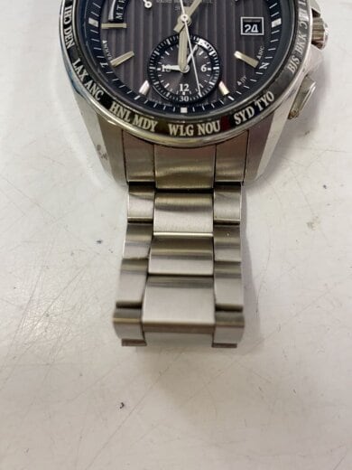 商品画像：ソーラー腕時計/アナログ/ステンレス/GRY/SLV/SS/8b54-0aw0 5