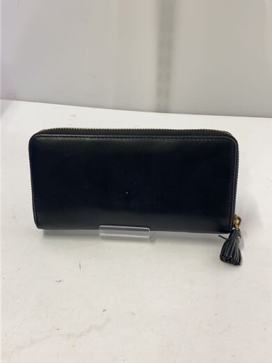 商品画像：長財布/レザー/BLK/無地/レディース// 2