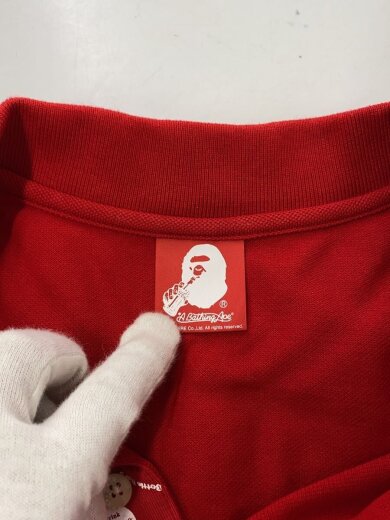 商品画像：ポロシャツ/L/コットン/RED/001POA731908 3