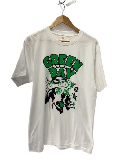 商品画像：GREEN DAY/Tシャツ/L/コットン/WHT/プリント 1
