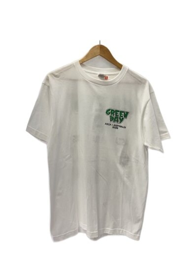 商品画像：GREEN DAY/Tシャツ/L/コットン/WHT/プリント 1