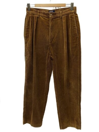 商品画像：90s/POLO CORDS/USA製/2タック/太畝/ボトム/31/コーデュロイ/CML 1