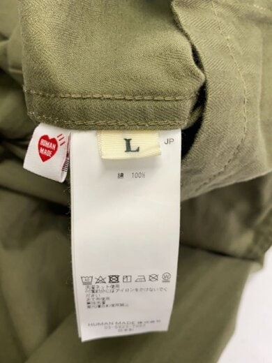 商品画像：ジャケット/L/コットン/KHK/無地/HM29SH004 4